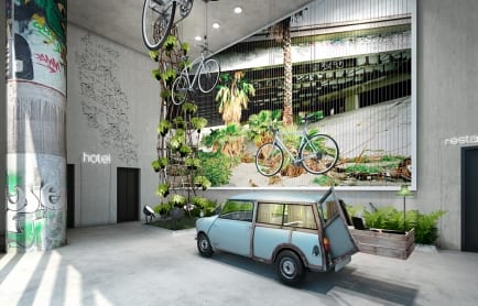 25hours Hotel Bikini Berlin, Germany. © 25hours Hotels / Stephan Lemke