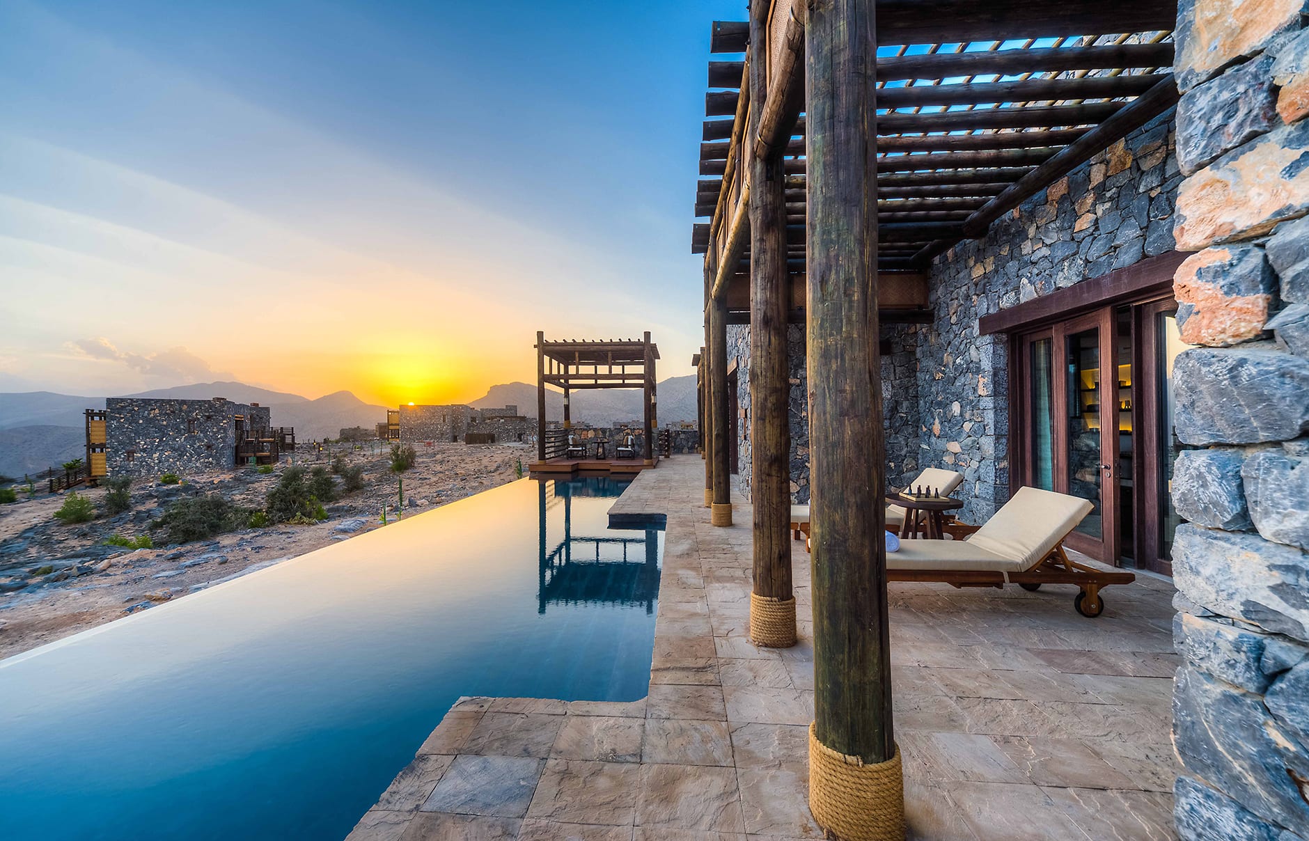 Jabal Villa. Alila Jabal Akhdar, Nizwa, Oman. Hotel Review by TravelPlusStyle. Photo © Alila Hotels and Resorts