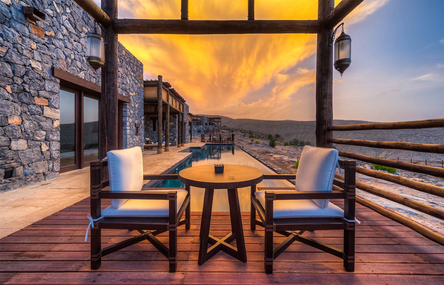 Jabal Villa. Alila Jabal Akhdar, Nizwa, Oman. Hotel Review by TravelPlusStyle. Photo © Alila Hotels and Resorts