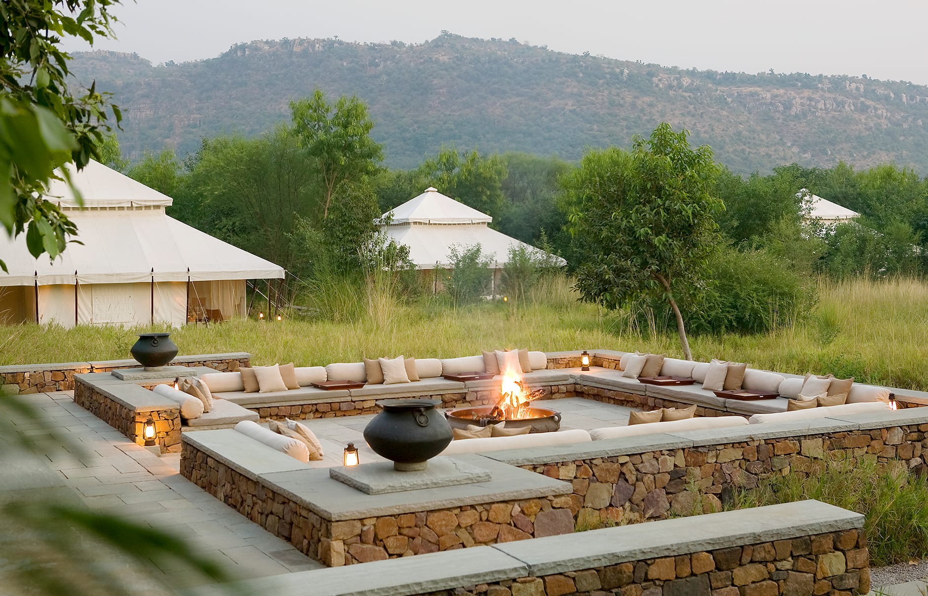 Aman-i-Khas, Ranthambhore, India. Luxury Hotel Review by TravelPlusStyle. Photo © Aman Resorts