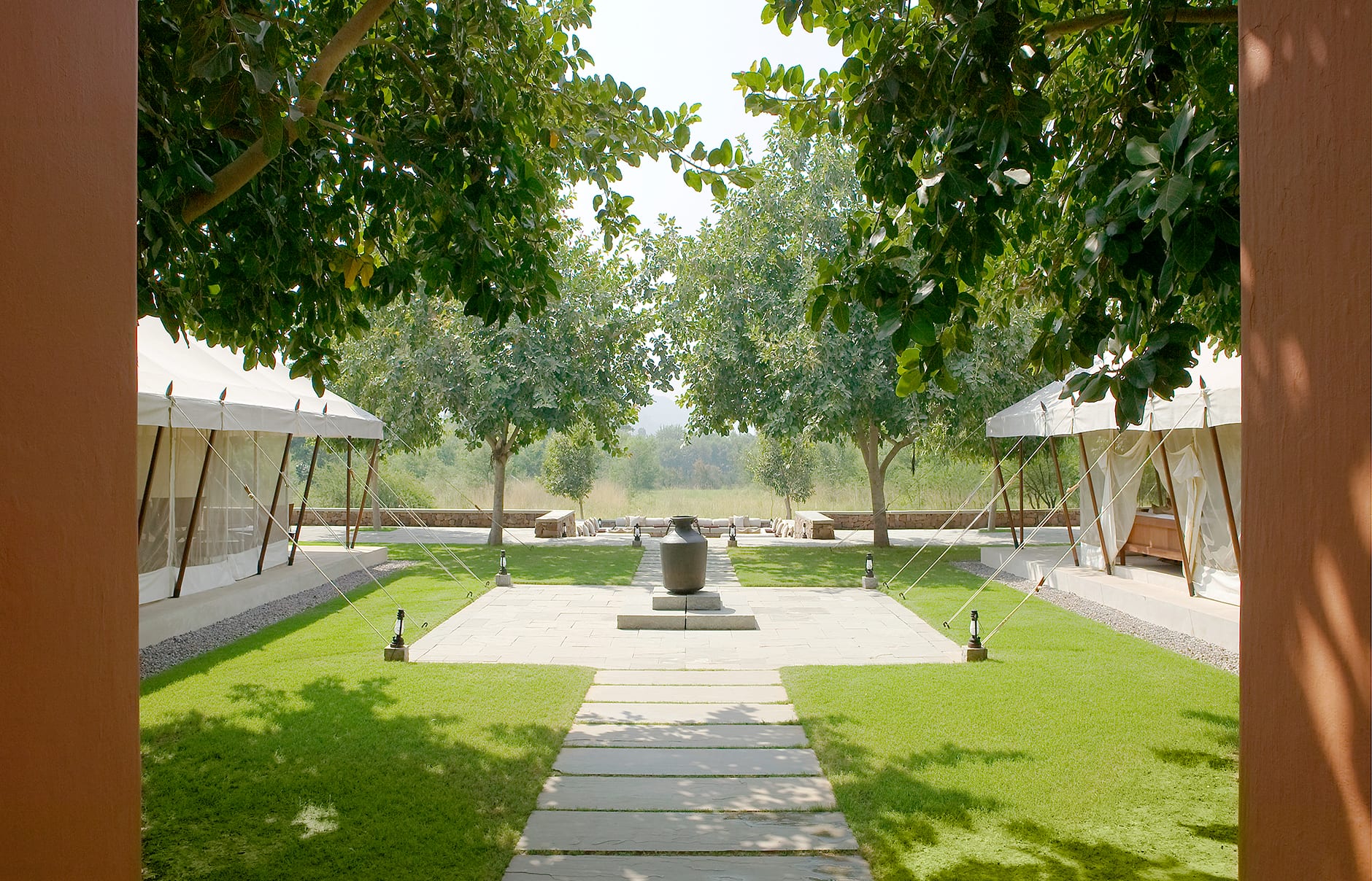 Aman-i-Khas, Ranthambhore, India. Luxury Hotel Review by TravelPlusStyle. Photo © Aman Resorts