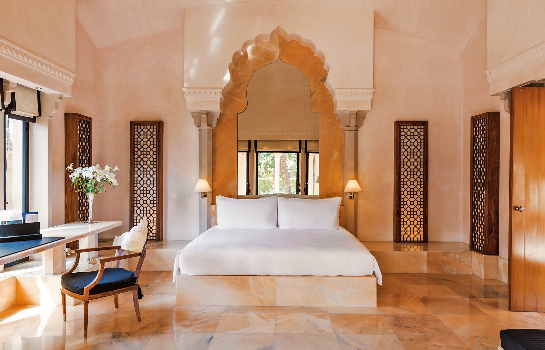 Amanbagh, Alwar, Rajasthan, India. Luxury Hotel Review by TravelPlusStyle. Photo © Aman Resorts