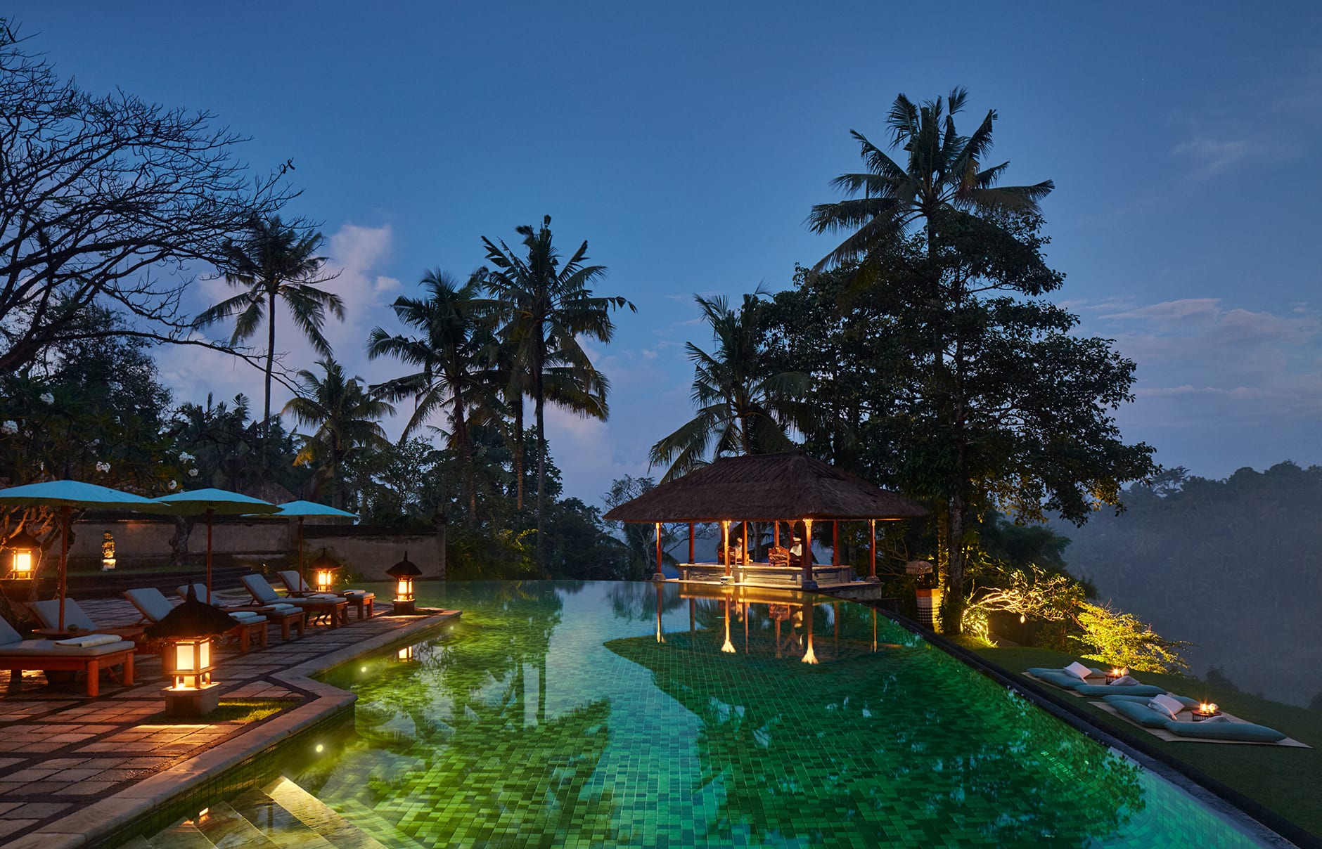 Hotel Dengan Pemandangan Indah Di Ubud Bali Foto Pemandangan Hd | My ...