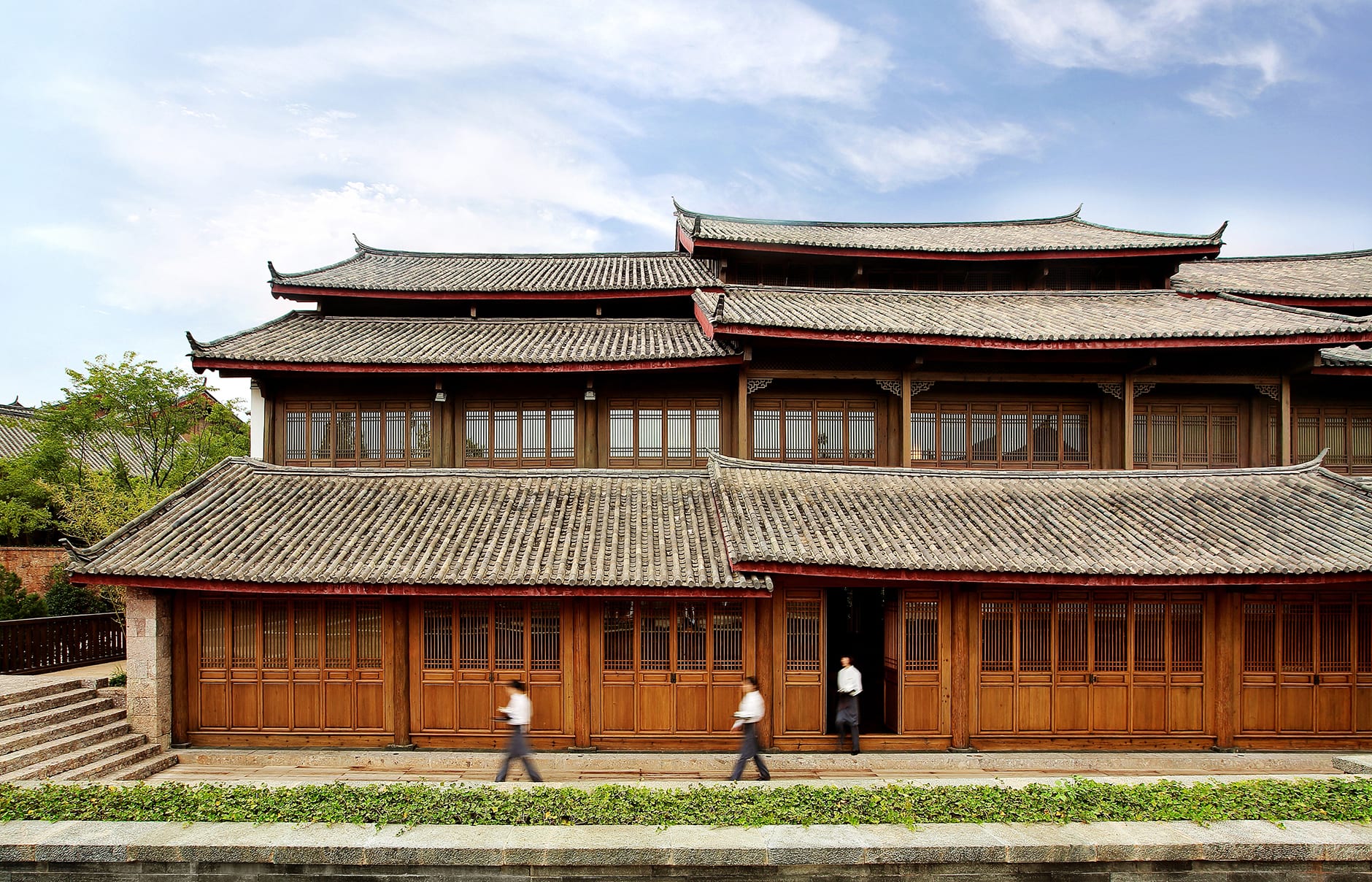 Amandayan - Main building. Amandayan, Lijiang, China. Luxury Hotel Review by TravelPlusStyle. Photo © Aman Resorts