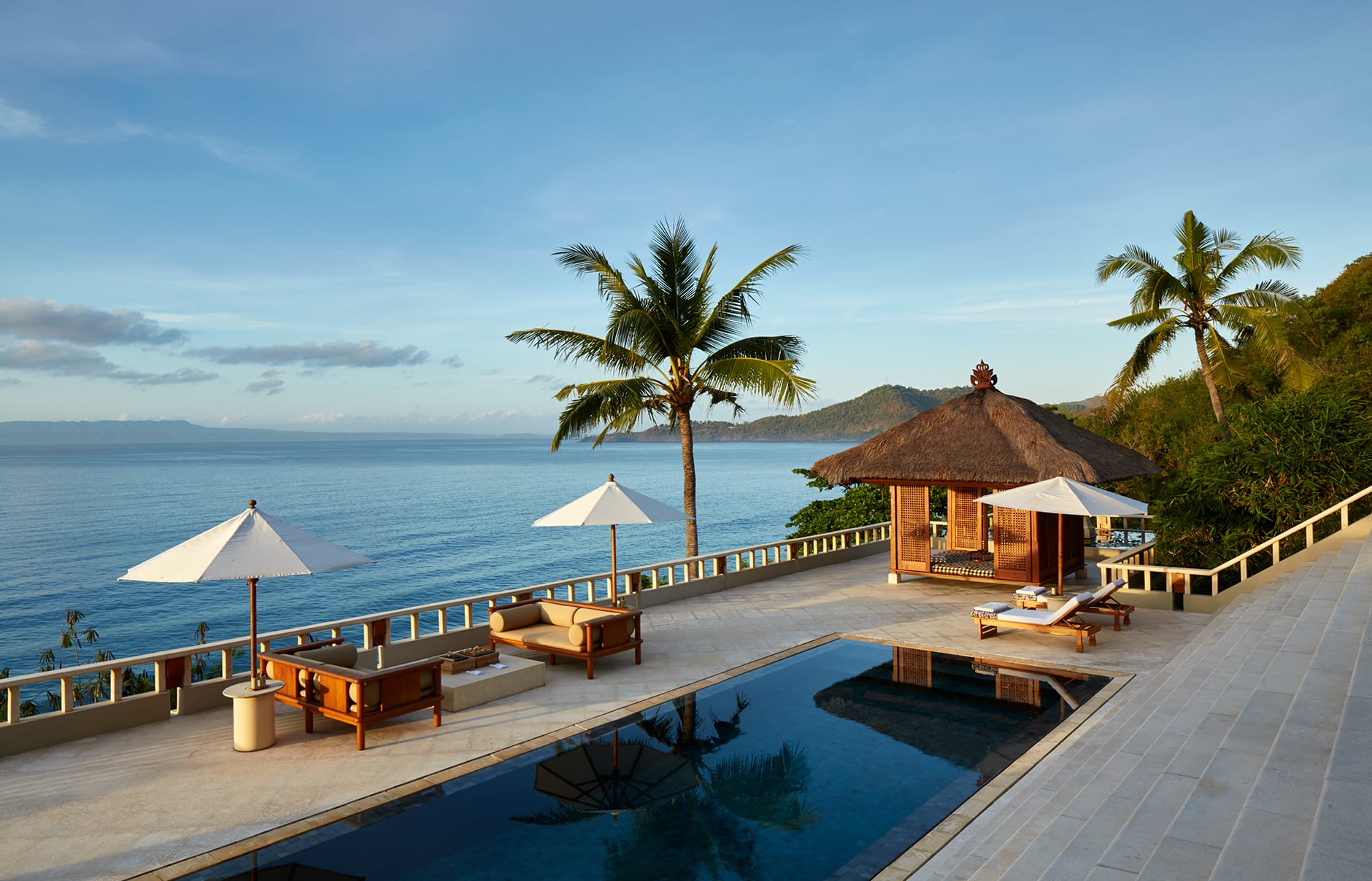 Amankila, Bali, Indonesia. Luxury Hotel Review by TravelPlusStyle. Photo © Aman Resorts