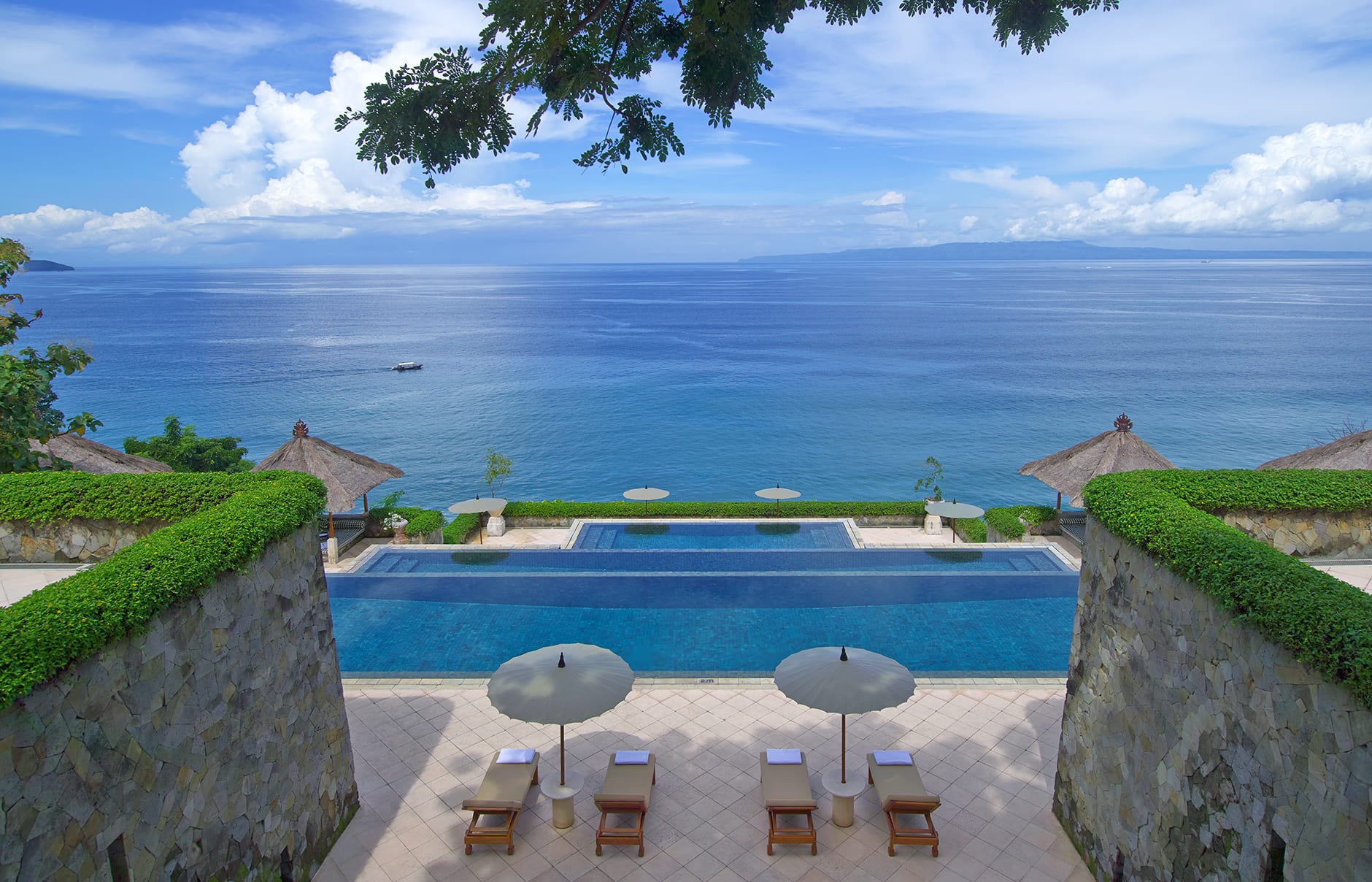 Amankila, Bali, Indonesia. Luxury Hotel Review by TravelPlusStyle. Photo © Aman Resorts