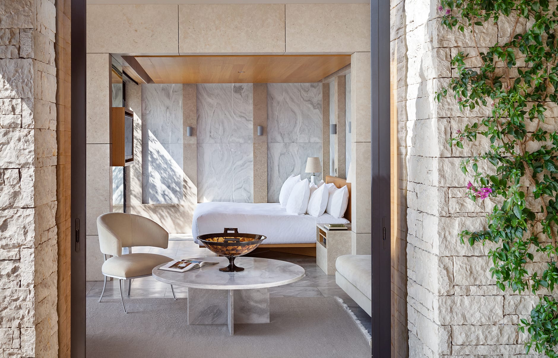 Amanzoe, Porto Heli, Peloponnese, Greece. Luxury Hotel Review by TravelPlusStyle. © Aman Resorts