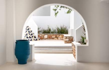 Andronis Minois, Paros, Greece. Hotel Review by TravelPlusStyle. Photo © Andronis