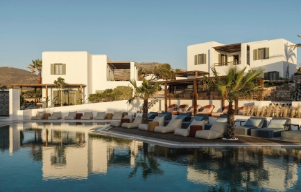 Andronis Minois, Paros, Greece. Hotel Review by TravelPlusStyle. Photo © Andronis