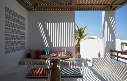 Andronis Minois, Paros, Greece. Hotel Review by TravelPlusStyle. Photo © Andronis