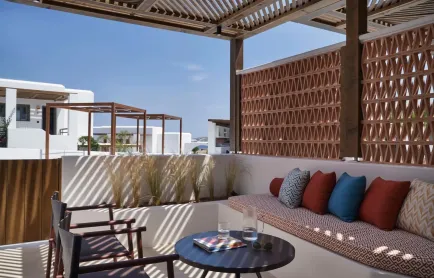 Andronis Minois, Paros, Greece. Hotel Review by TravelPlusStyle. Photo © Andronis