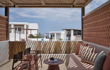 Andronis Minois, Paros, Greece. Hotel Review by TravelPlusStyle. Photo © Andronis
