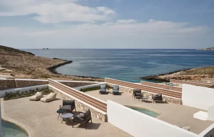 Andronis Minois, Paros, Greece. Hotel Review by TravelPlusStyle. Photo © Andronis