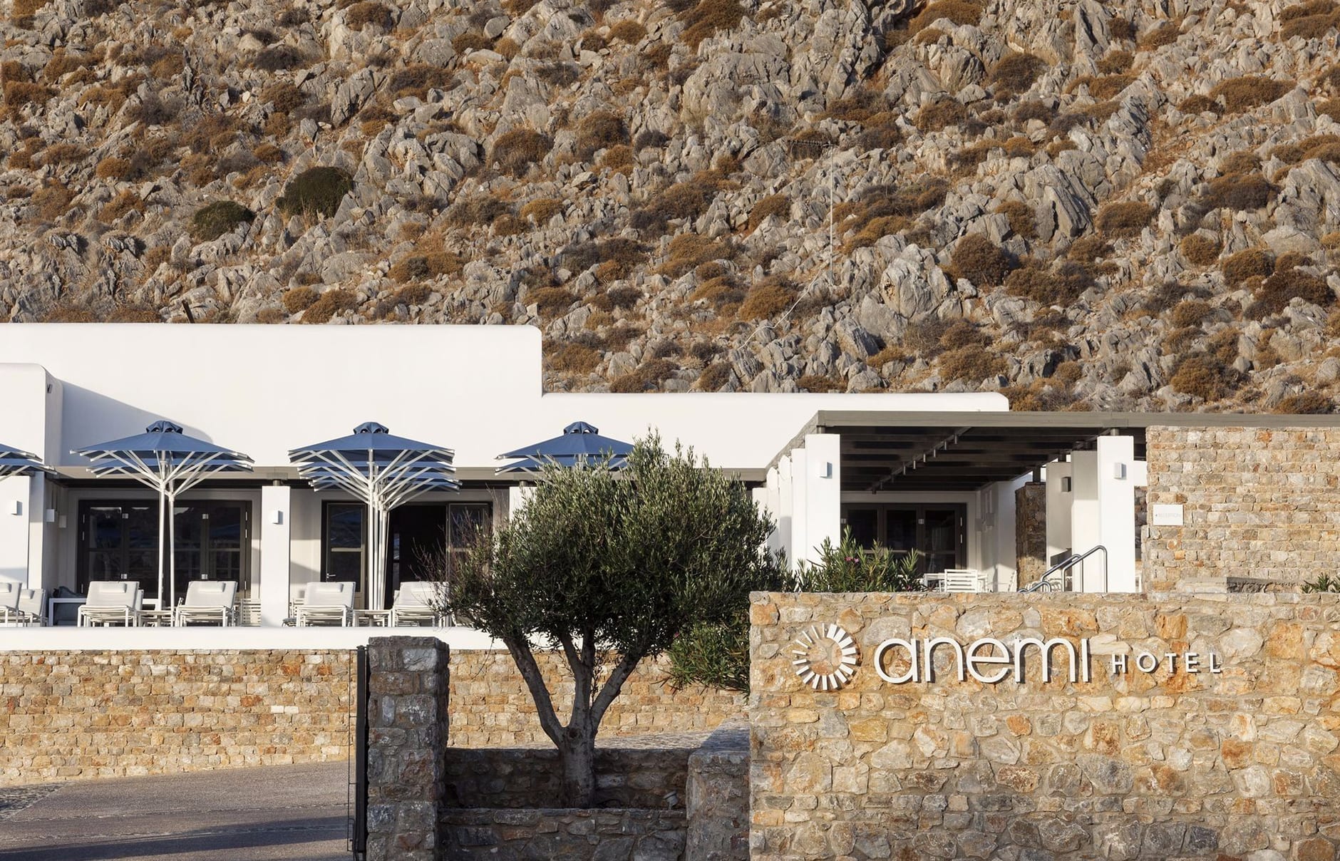 Anemi Hotel, Folegandros, Greece. Hotel Review by TravelPlusStyle. Photo © Anemi Hotel