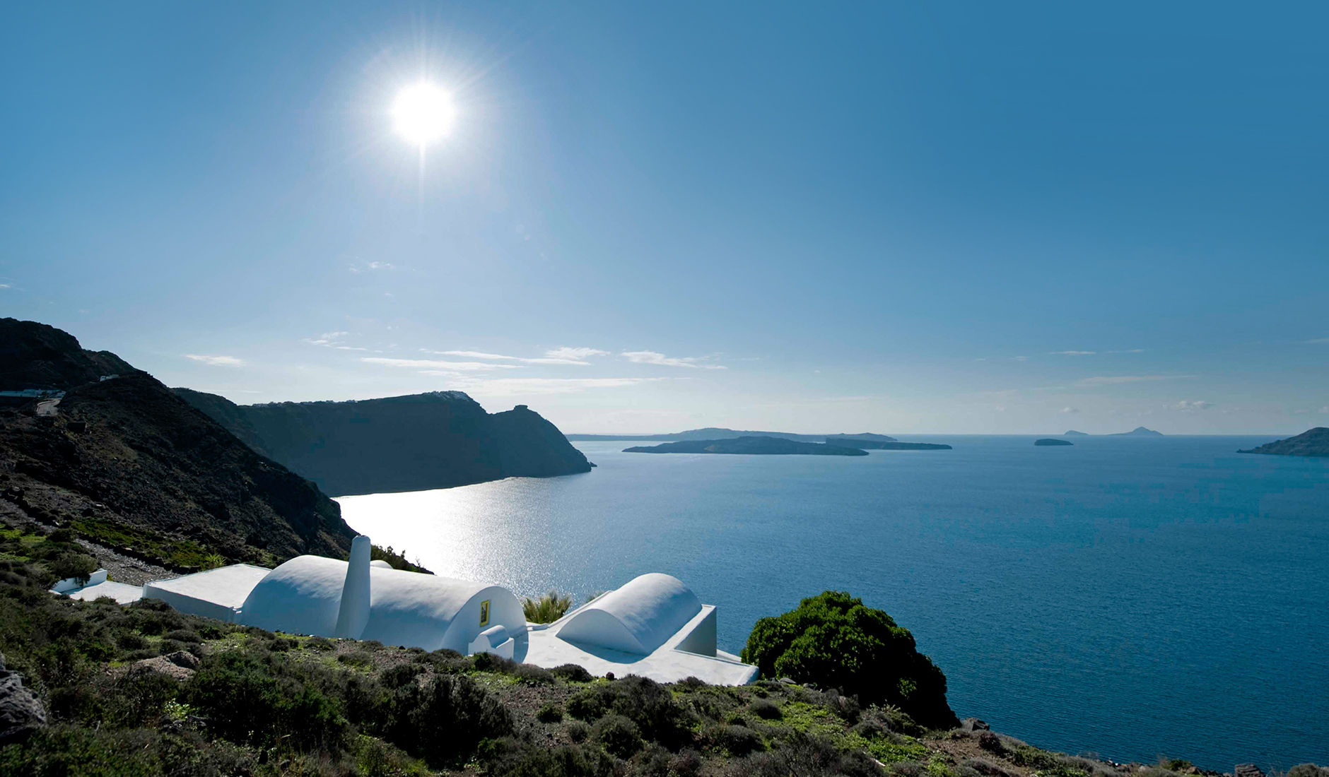 Ftelari Villa, Santorini, Greece • TravelPlusStyle.com