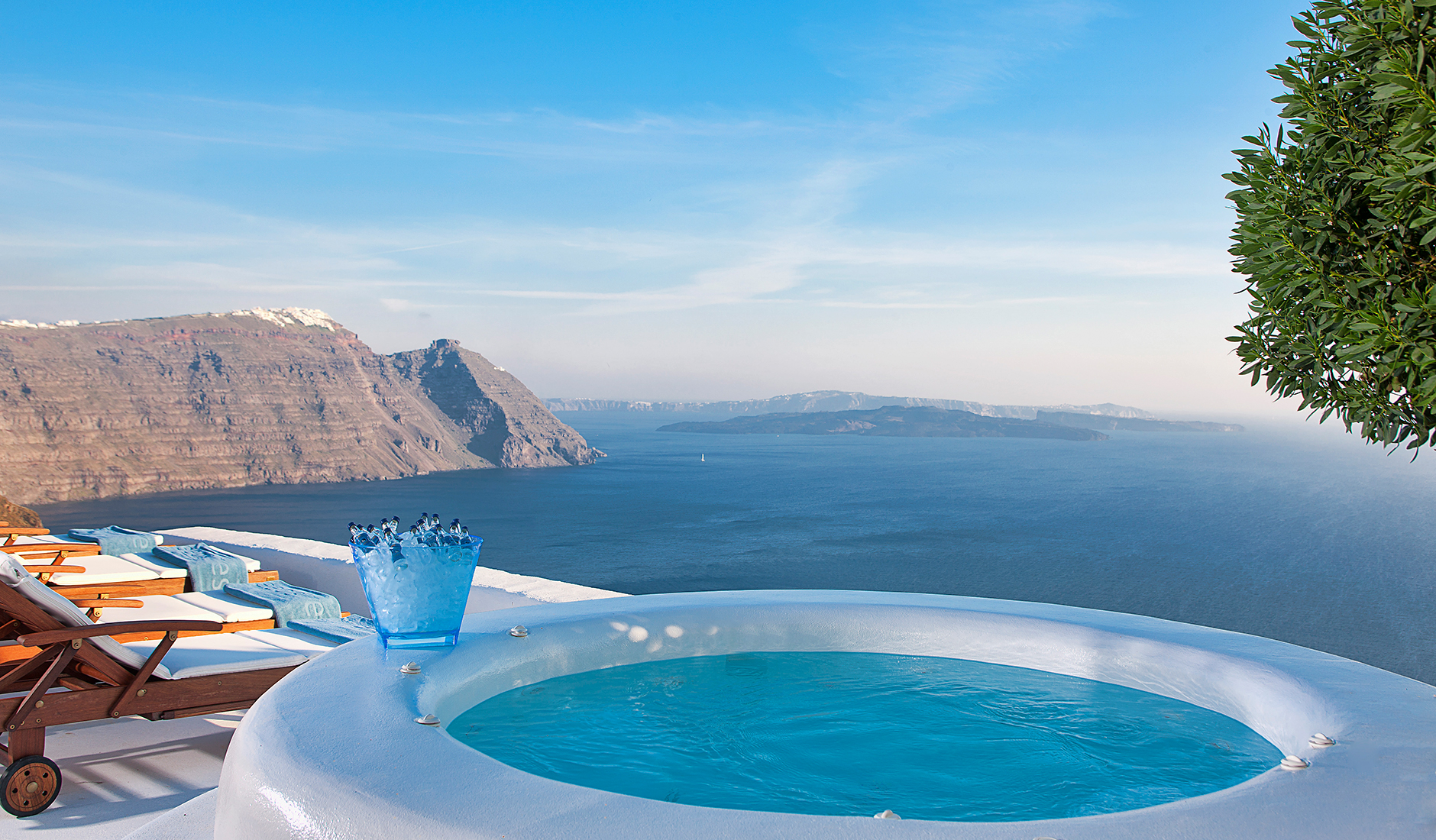 Ftelari Villa, Santorini, Greece • TravelPlusStyle.com