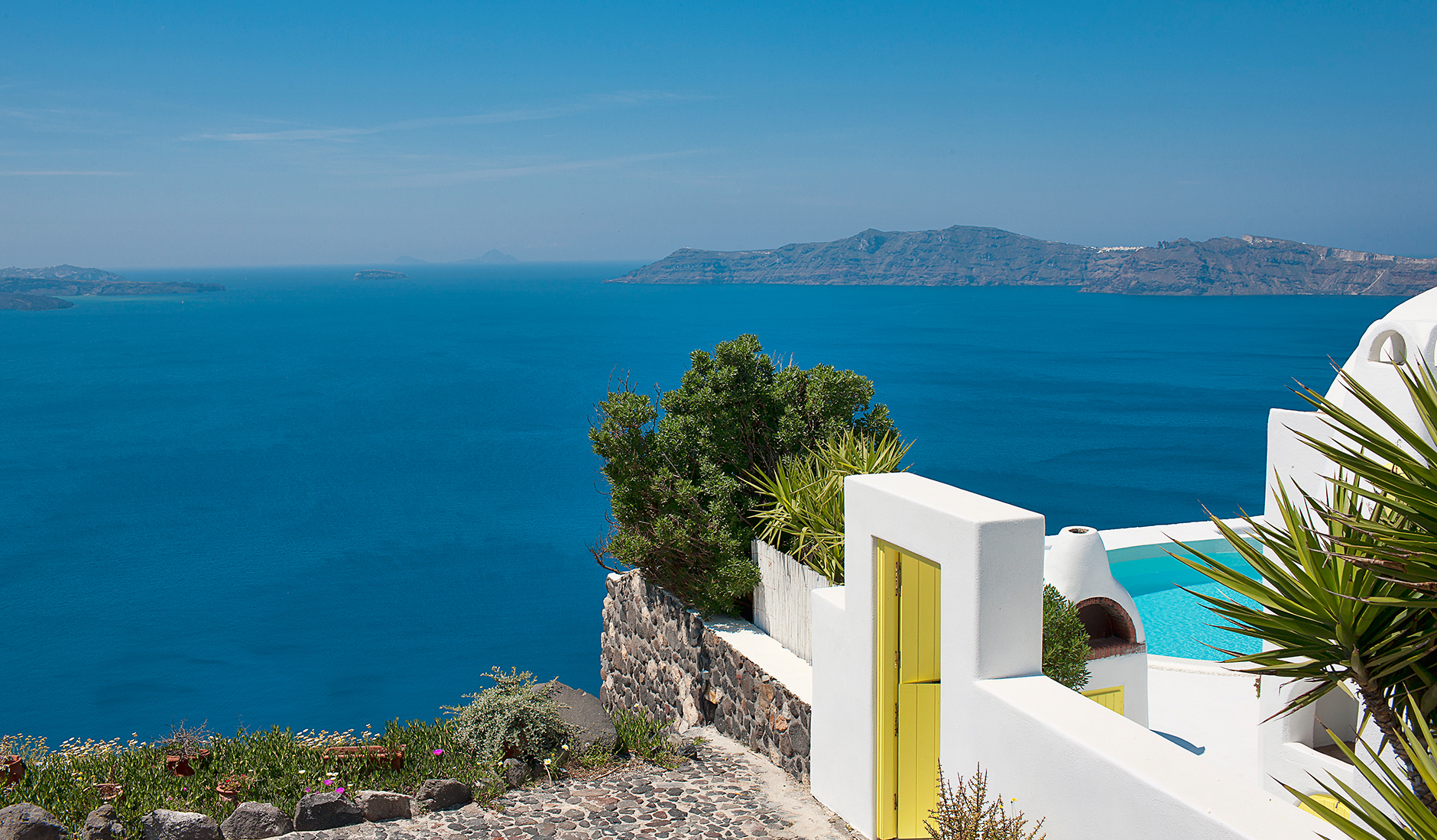 Ftelari Villa, Santorini, Greece • TravelPlusStyle.com