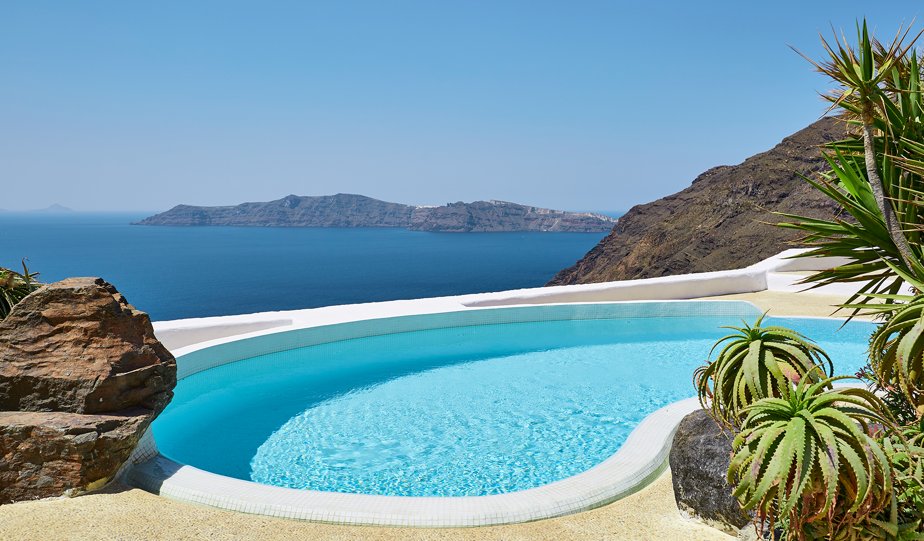 Ftelari Villa, Santorini, Greece • TravelPlusStyle.com