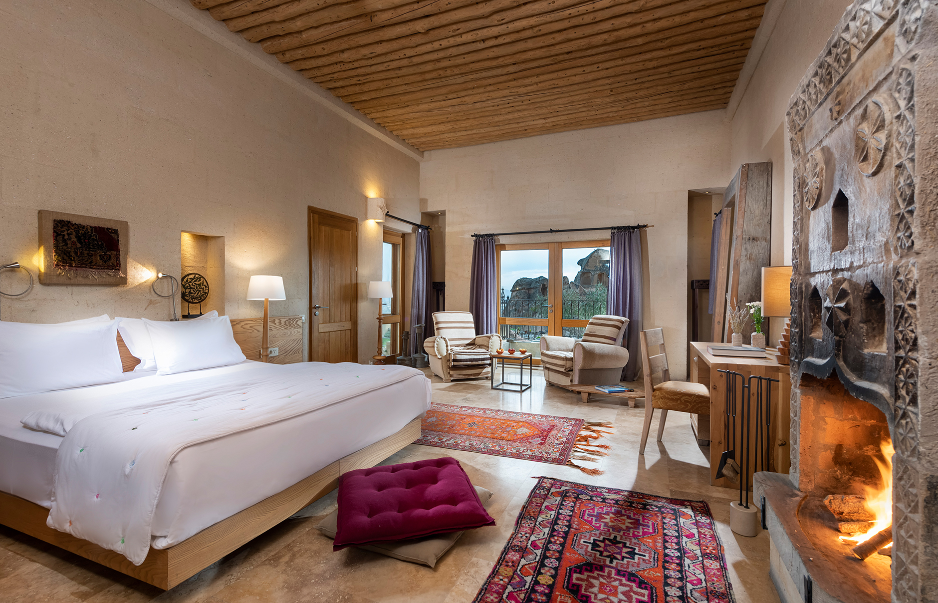 Argos in Cappadocia, Uchisar, Turkey. Hotel Review by TravelPlusStyle. Photo © Argos in Cappadocia Argos Cappadocia