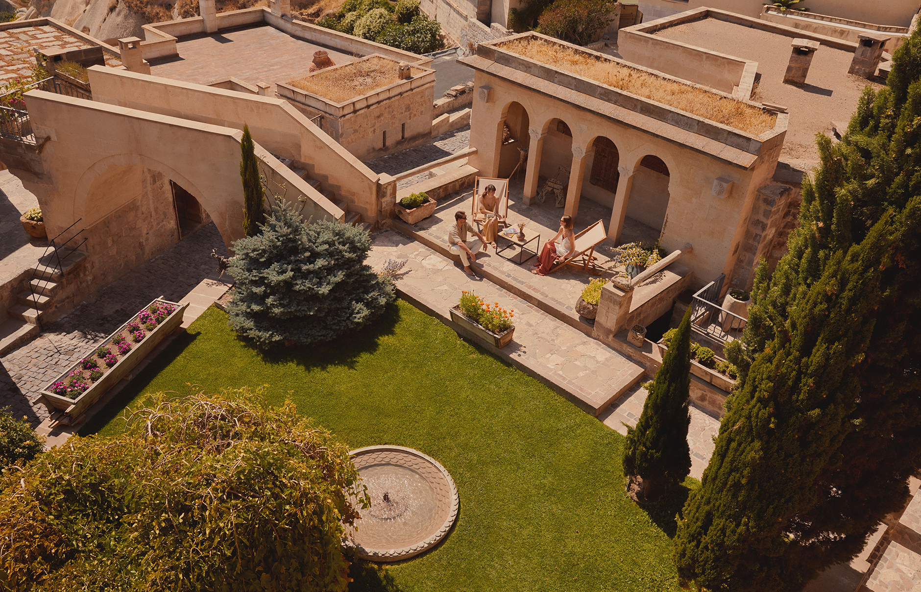 Argos in Cappadocia, Uchisar, Turkey. Hotel Review by TravelPlusStyle. Photo © Argos in Cappadocia YesilAvlu_Argos_1516