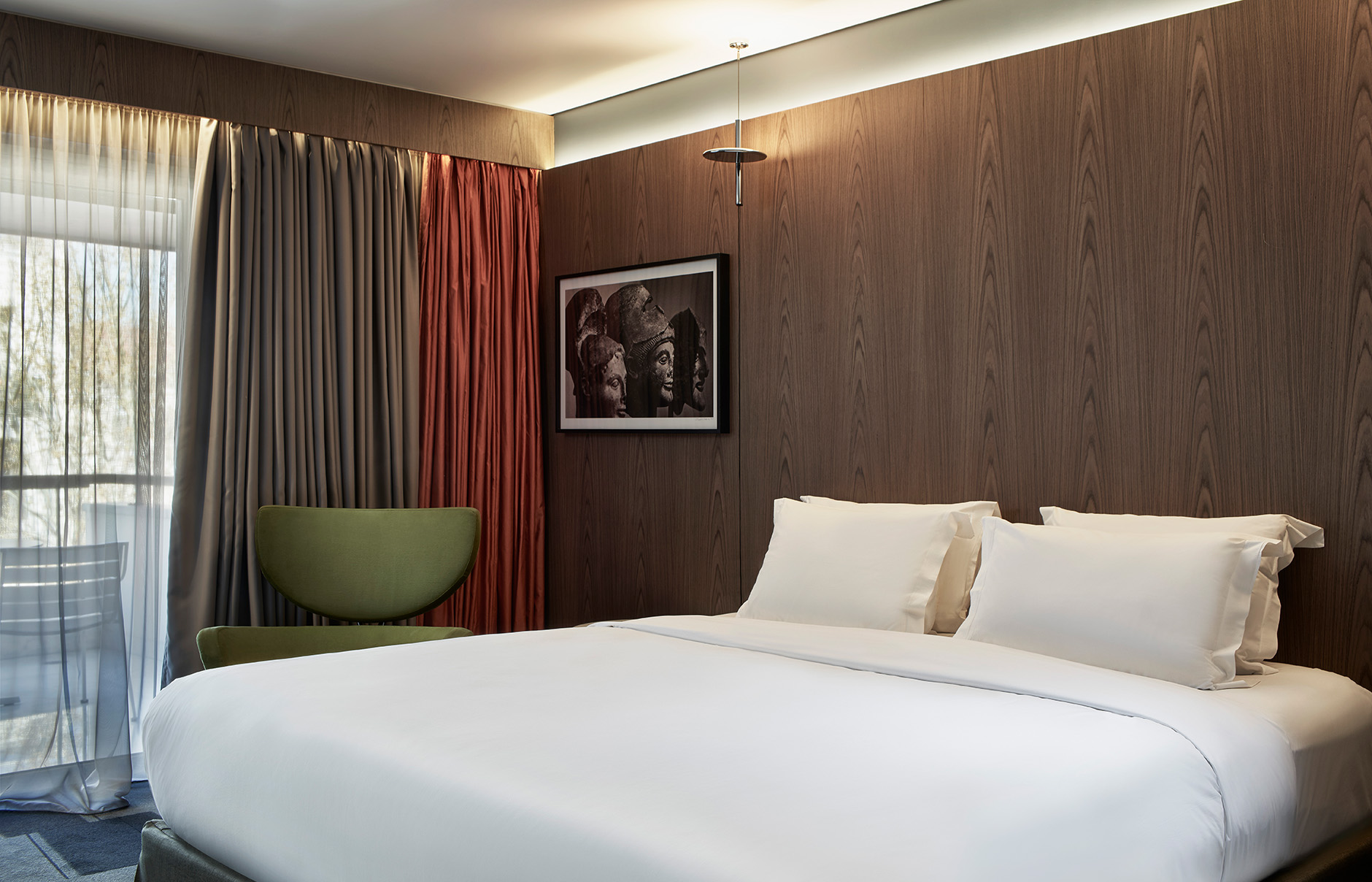 AthensWas Design Hotel, Athens, Greece. Luxury Hotel Review by TravelPlusStyle. Photo © AthensWas Deluxe-room