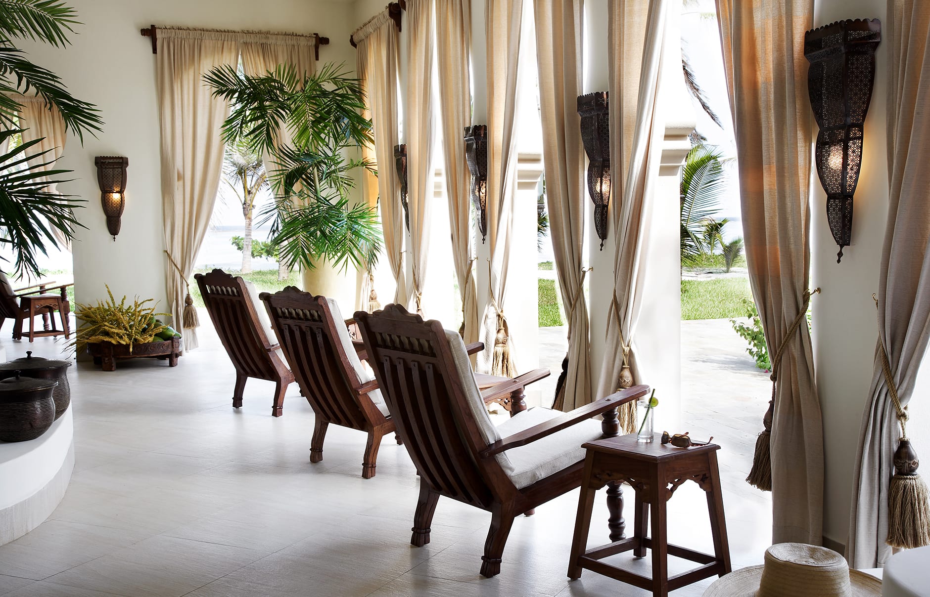 Main pool. Baraza Resort & Spa, Zanzibar, Tanzania. Hotel Review by TravelPlusStyle. Photo © Baraza Resort & Spa