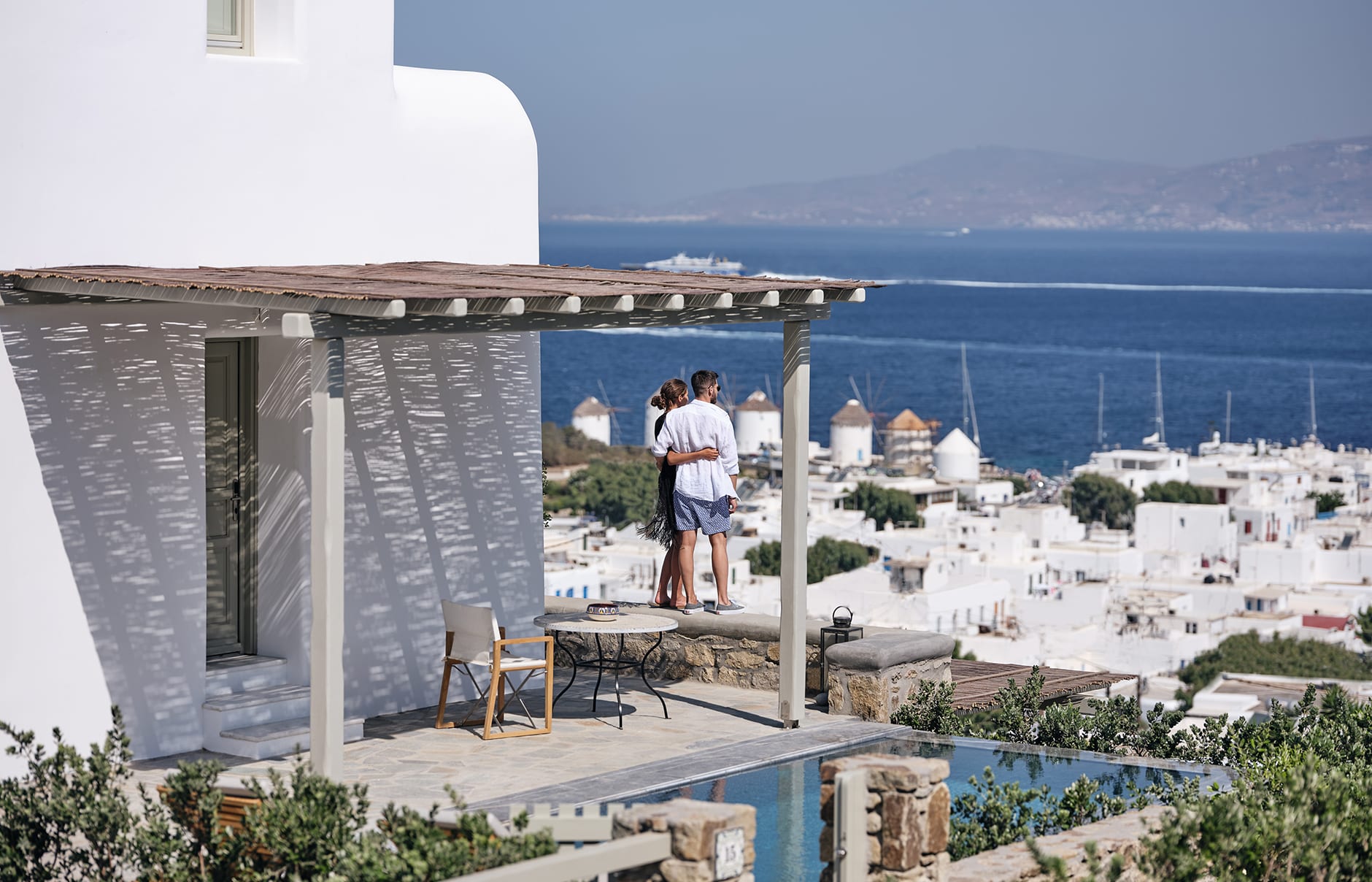 Belvedere Mykonos, Greece. Hotel Review by TravelPlusStyle. Photo © Belvedere Mykonos