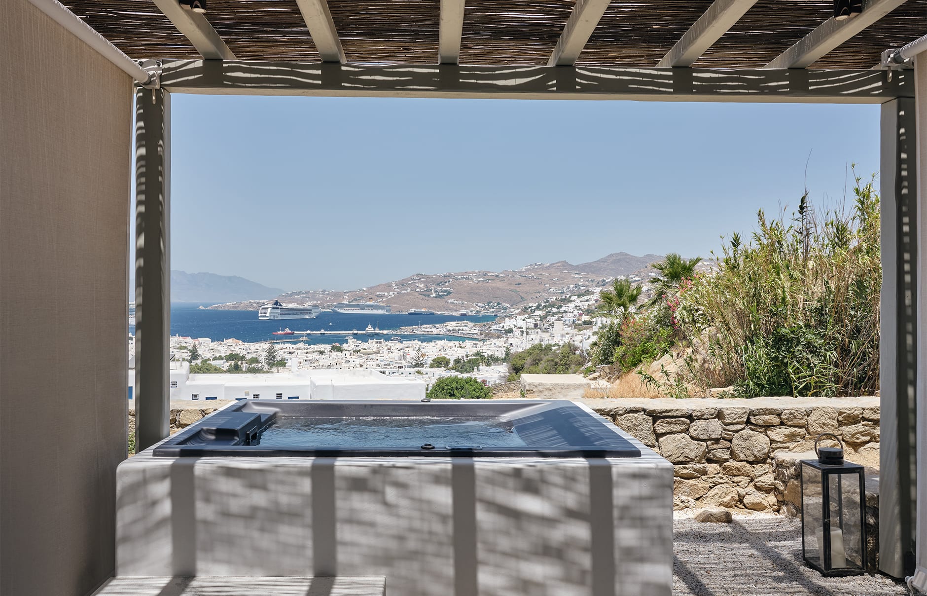 Belvedere Mykonos, Greece. Hotel Review by TravelPlusStyle. Photo © Belvedere Mykonos