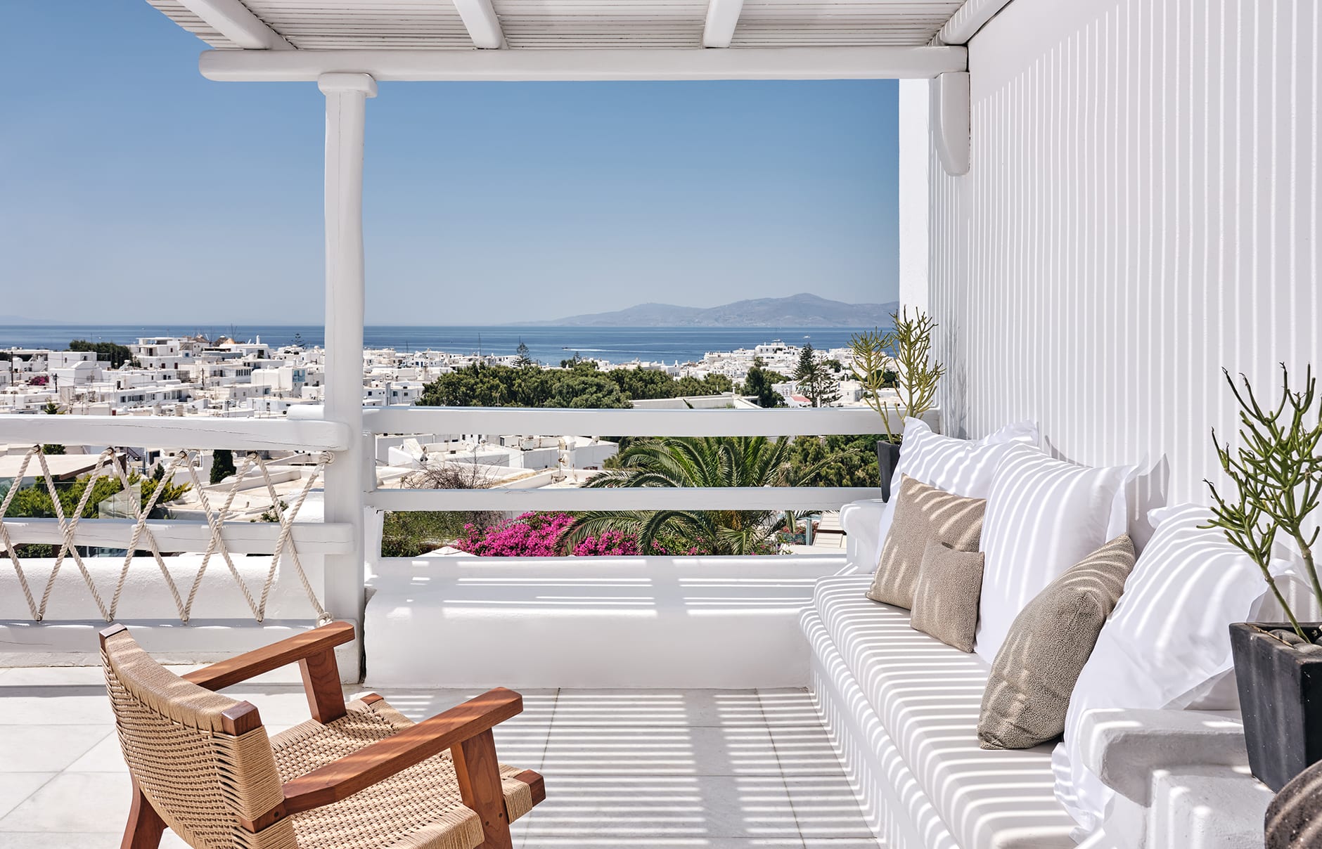 Belvedere Mykonos, Greece. Hotel Review by TravelPlusStyle. Photo © Belvedere Mykonos