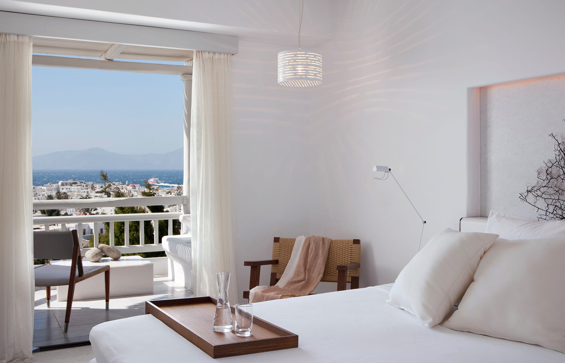 Belvedere Mykonos, Greece. Hotel Review by TravelPlusStyle. Photo © Belvedere Mykonos