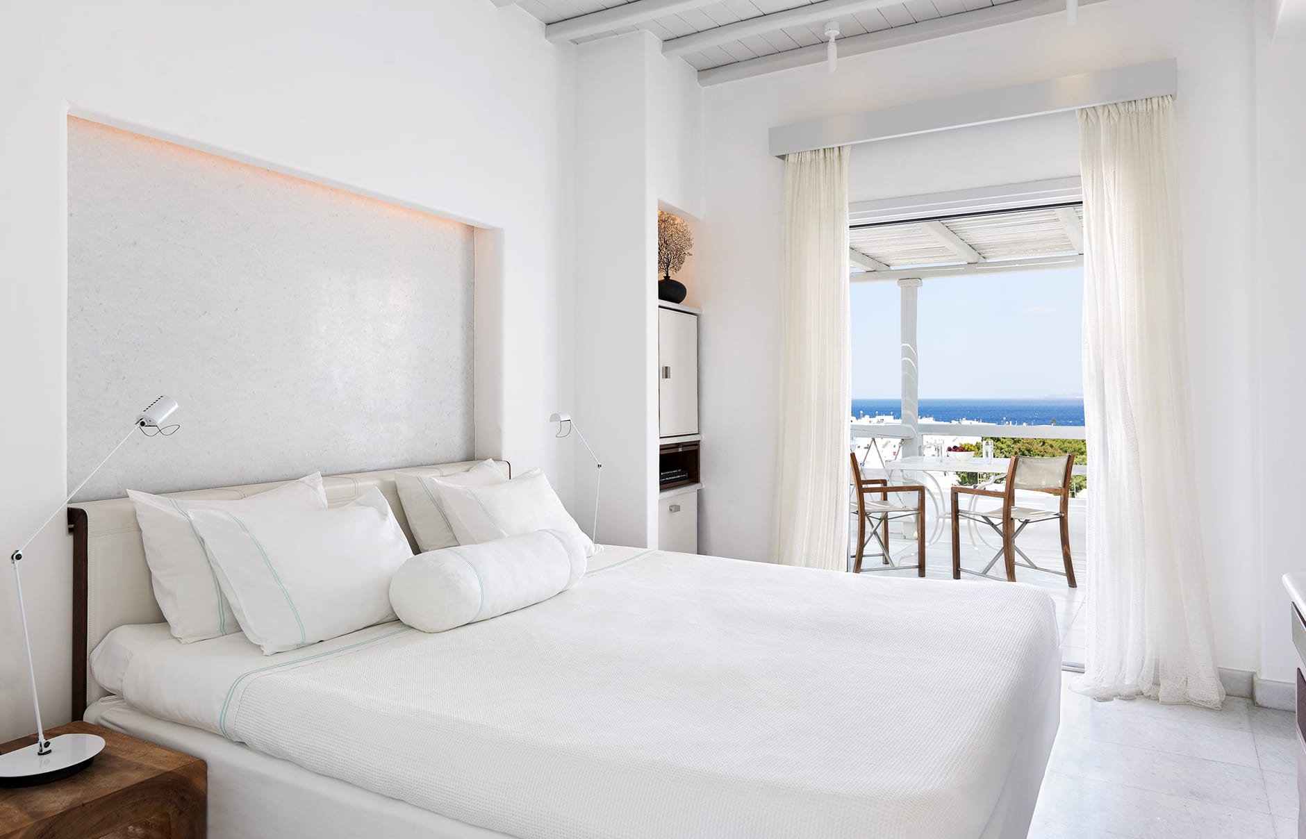 Belvedere Mykonos, Greece. Hotel Review by TravelPlusStyle. Photo © Belvedere Mykonos