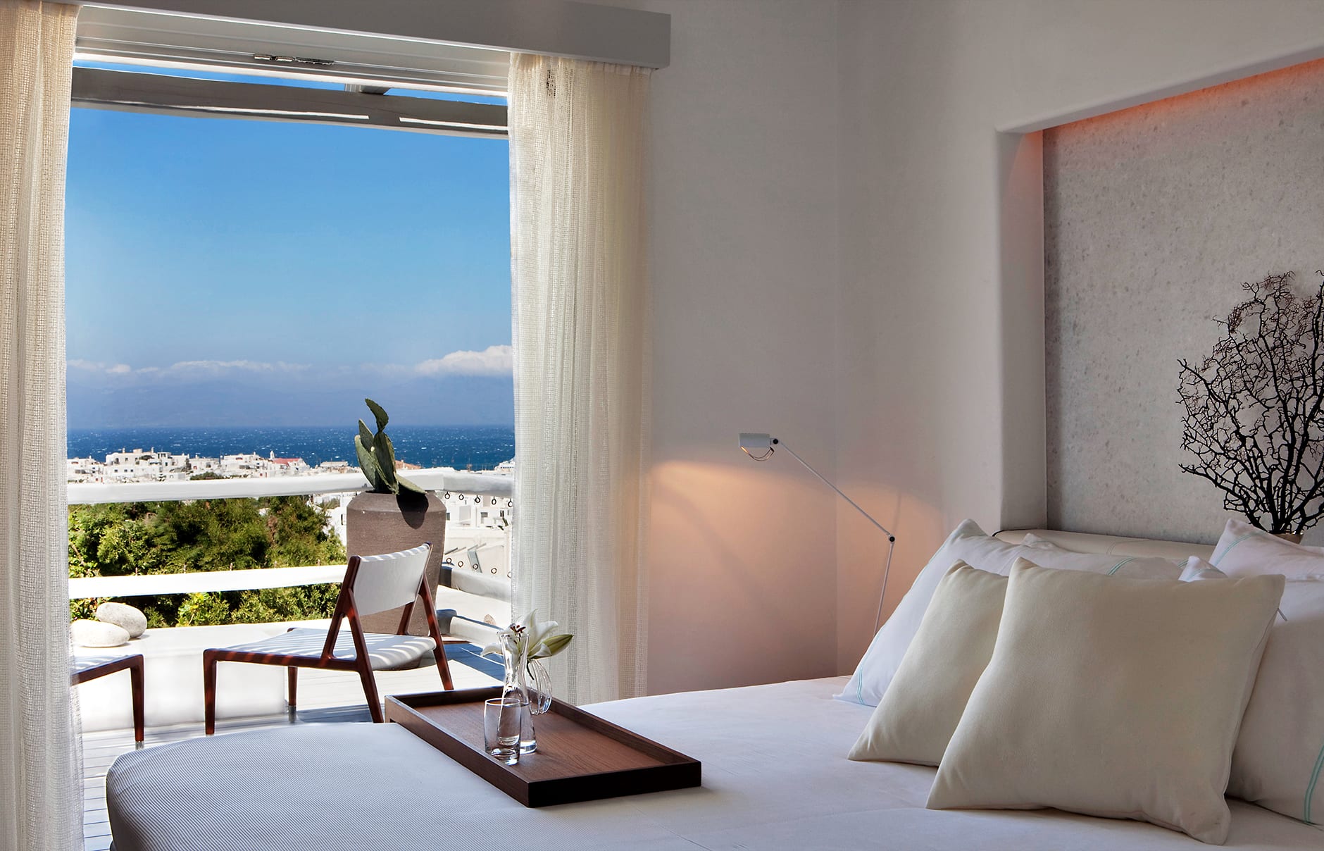 Belvedere Mykonos, Greece. Hotel Review by TravelPlusStyle. Photo © Belvedere Mykonos