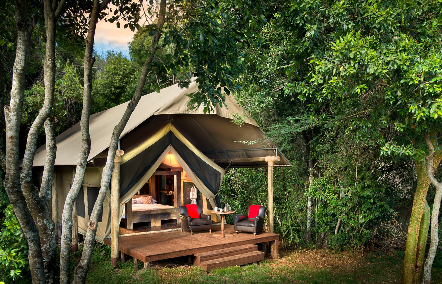 &Beyond Kichwa Tembo Tented Camp, Masai Mara, Kenya. Review by TravelPlusStyle. Photo © &Beyond 