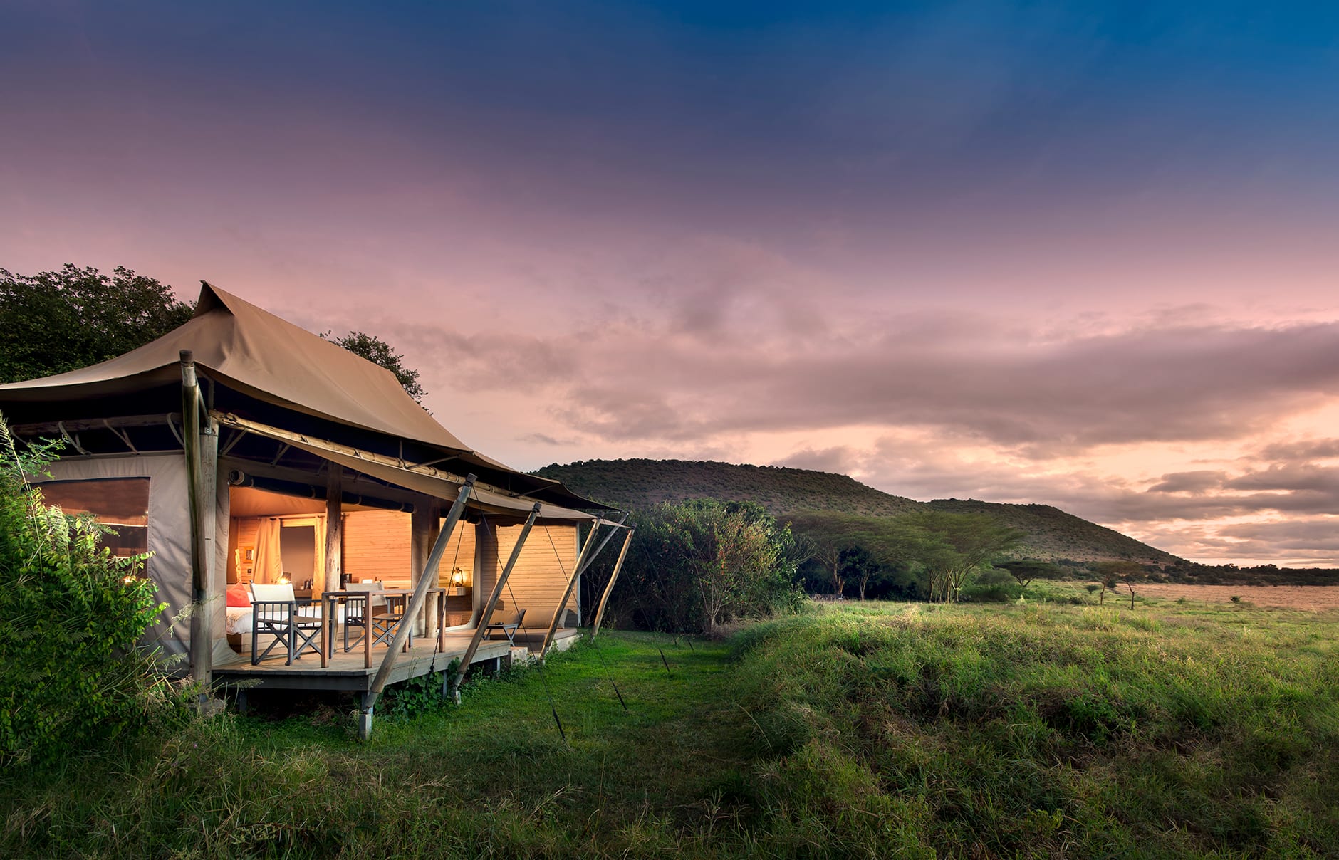 &Beyond Kichwa Tembo Tented Camp, Masai Mara, Kenya. Review by TravelPlusStyle. Photo © &Beyond 