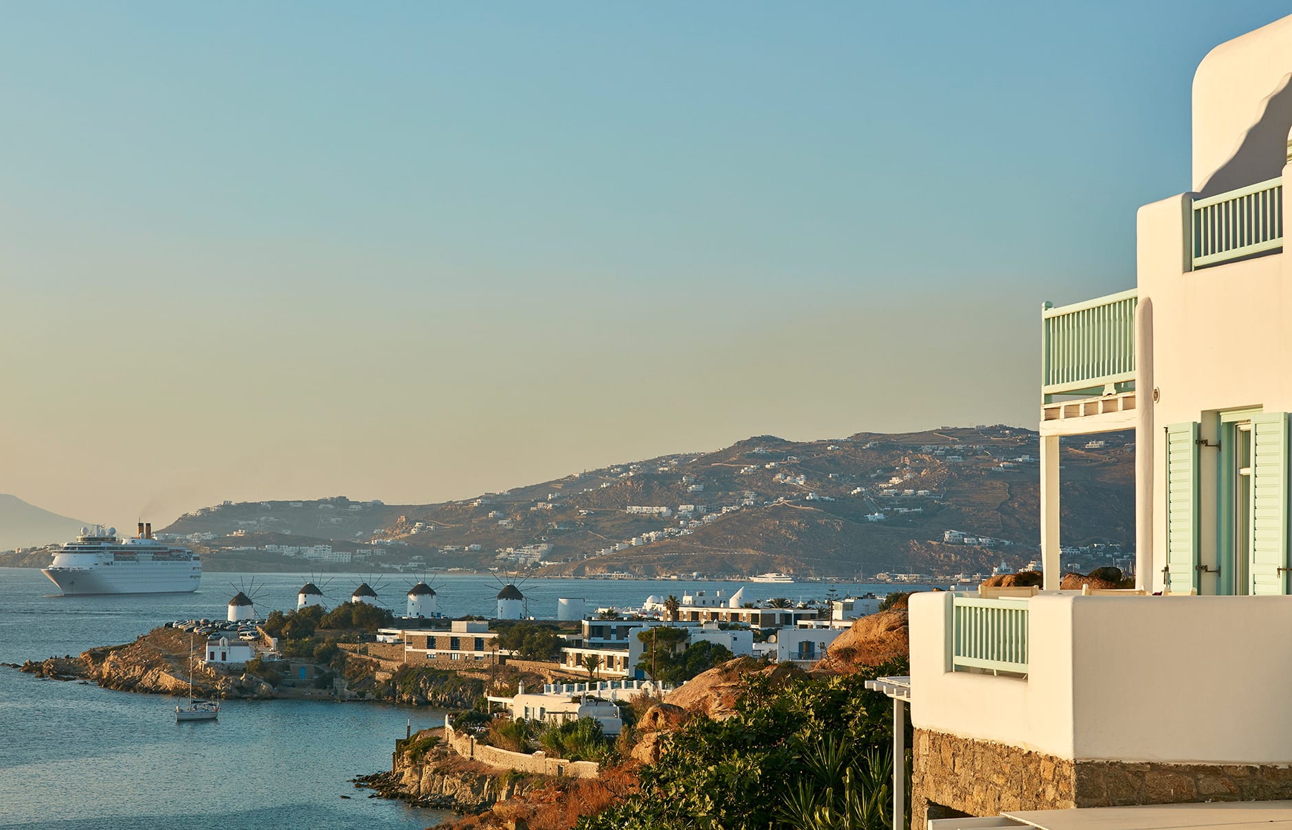 Bill & Coo Mykonos, Greece. Hotel Review by TravelPlusStyle. Photo © Bill & Coo Mykonos