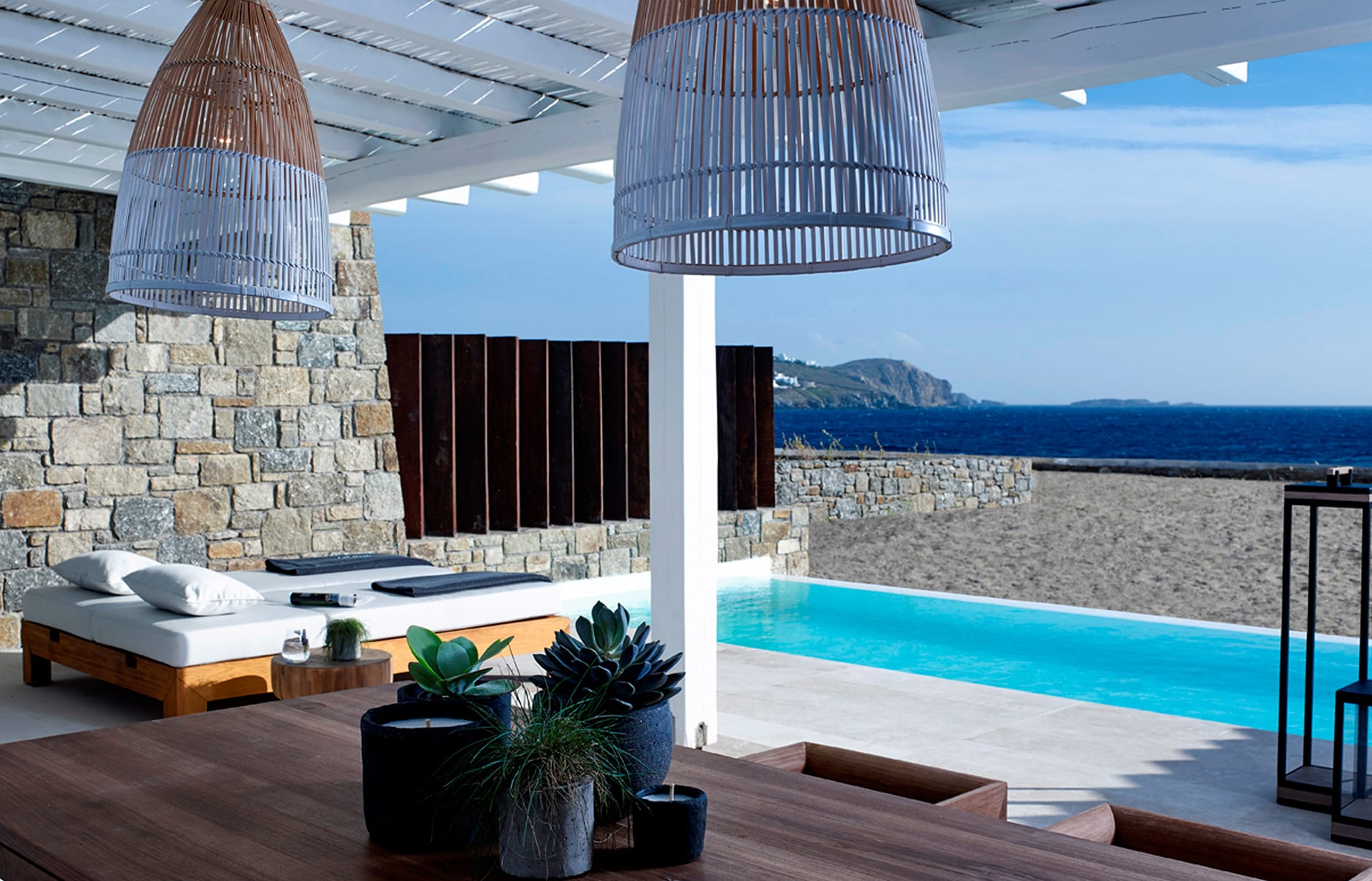 Bill & Coo Mykonos, Greece. Hotel Review by TravelPlusStyle. Photo © Bill & Coo Mykonos