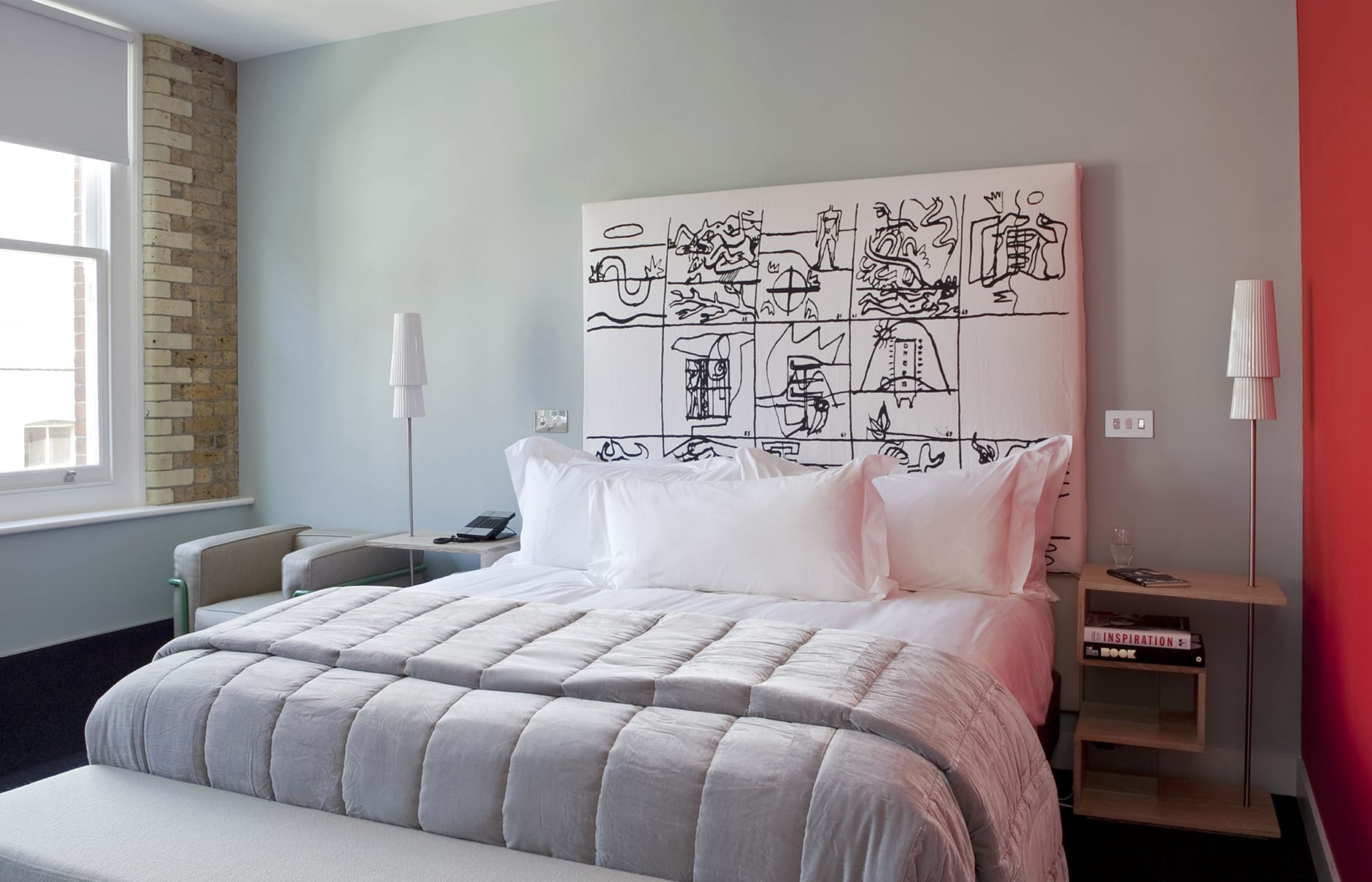 Boundary Shoreditch, London, UK. Hotel Review by TravelPlusStyle. Photo © Boundary boundary-boundary-bedroom-v2-r-4