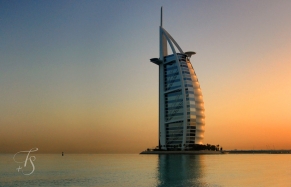 The iconic Burj-Al-Arab, Dubai © Travel+Style