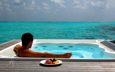 Conrad Maldives Rangali Island. © Travel+Style