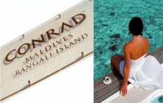 Conrad Maldives Rangali Island. © Travel+Style