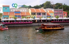 Clarke Quay. Singapore. © Travel+Style