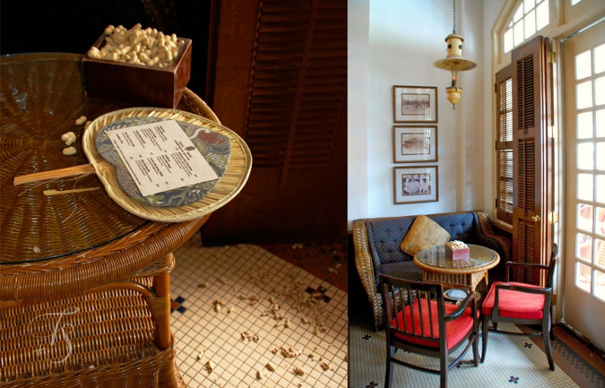 The Long Bar at the Raffles Hotel. © Travel+Style