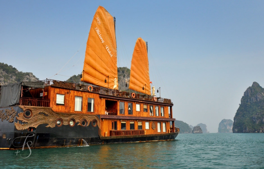 Halong Violet Cruise, Halong Bay © Travel+Style