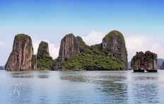 Halong Bay, Vietnam. © Travel+Style