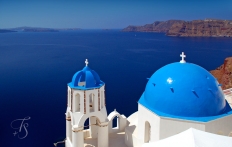 The town of Oia. Santorini, Greece. © Travel+Style