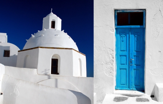 Fira Town. Santorini, Greece. © Travel+Style