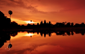 Sunrise at Angkor Wat, Cambodia. ©Travel+Style