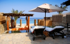 Pool Villa Beach Front. Six Senses Zighy Bay, Oman. © TravelPlusStyle.com