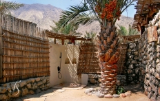 Outdoor Shower. Six Senses Zighy Bay, Oman. © TravelPlusStyle.com