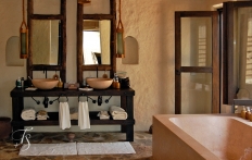 Bathroom. Six Senses Zighy Bay, Oman. © TravelPlusStyle.com